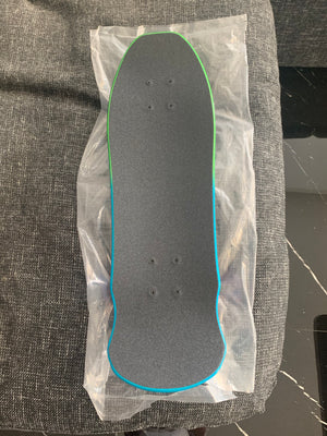 Patineta Santa Cruz Mini Roskopp Face Verde/azul
