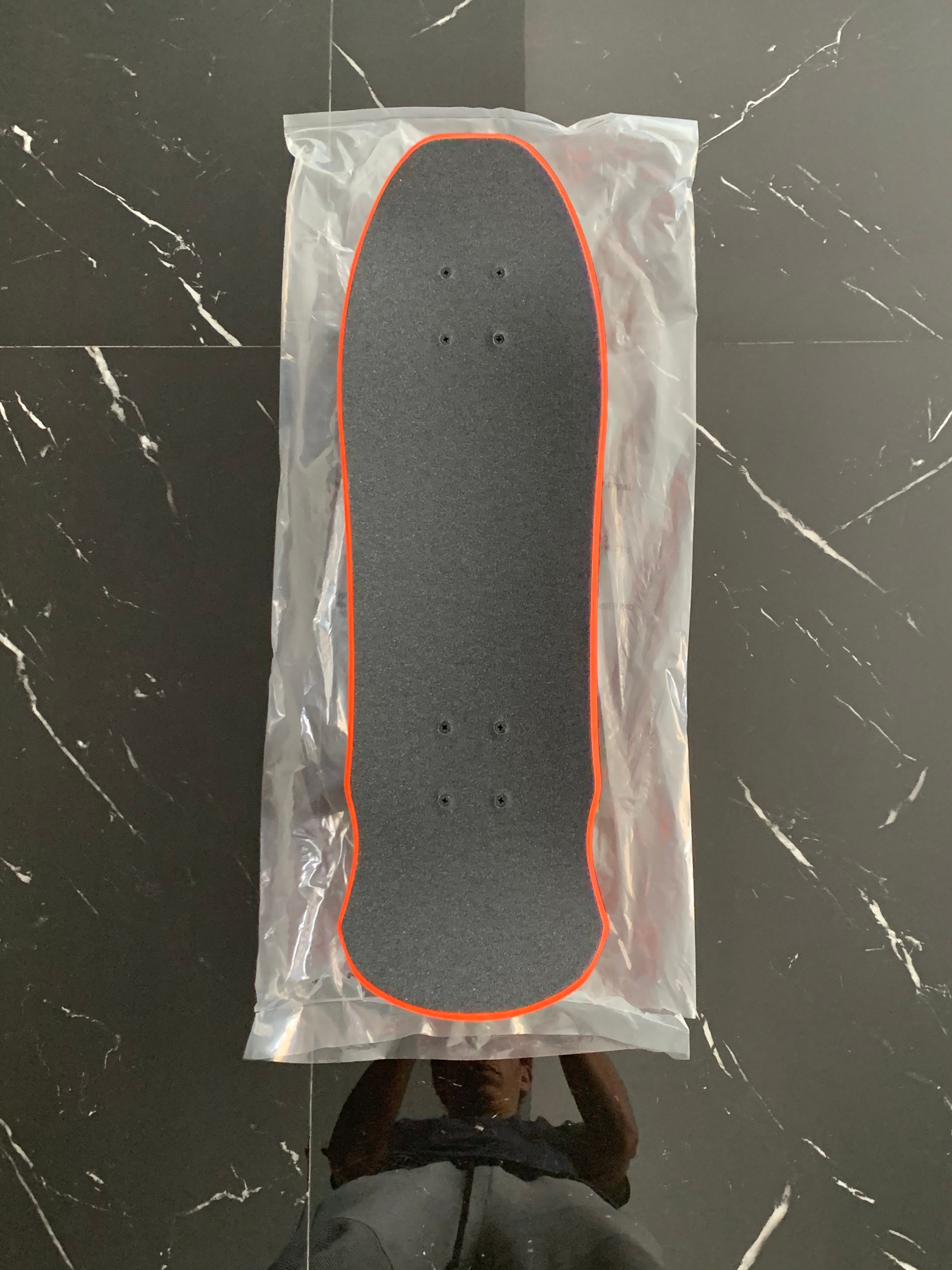 Patineta Santa Cruz Mini Roskopp Face Naranja